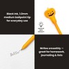 Yoobi Light Up Novelty Pen Halloween Pumpkin Topper Black Ink 1.0mm Ballpoint - 3 of 4