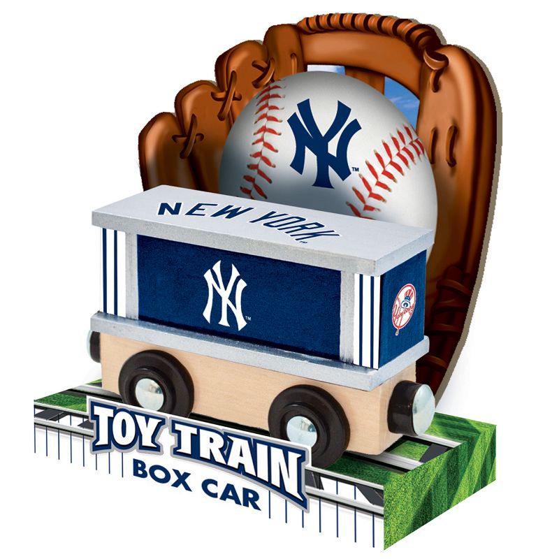 MasterPieces Wood Train Box Car - MLB New York Yankees, 4 of 6