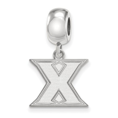 Black Bow Jewelry Sterling Silver Xavier Musketeers NCAA Bead Charm