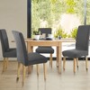 1 Pc Stretch Spandex Chair Cover for Dining Room - PiccoCasa - 2 of 3