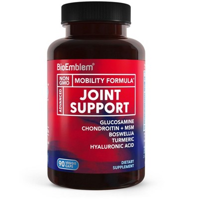 BioEmblem Joint Support - Glucosamine Chondroitin + MSM 1500 MG 90 ct