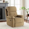 MAYEERTY Camle Small Recliner Sofa for Living Room: Space-Saving Manual Recliner Chair for Adults - 3 of 4