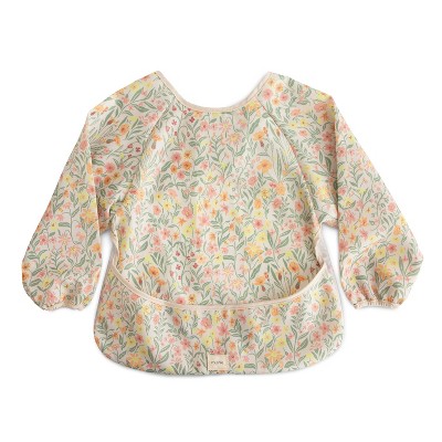 Mushie Long Sleeve Bib Smock with Pocket