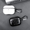 HTUTWOO AirPods Pro 3 Earphone Cover, Fashion Casual Leather Cover with Keychain Case and Cleaning Kit for Women Men Cover Accessories - 3 of 4