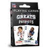 MasterPieces Officially Licensed NFL New England Patriots All-Time Greats Playing Cards - 54 Card Deck - 2 of 4