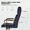 Norbert Mid-century Ergonomic 360-degree Swivel Office Chair with Lumbar Support | HULALA HOME - 4 of 4