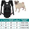 PetAmi Dog Carrier Backpack, Adjustable Ventilated Front Chest Sling Bag, Hiking Camping Travel Pet Puppy Cat - 2 of 4