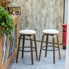 Nordlys Set of 2 Solid Wood and Velvet Chairs Modern Design Style Upholstery Dining Room - 2 of 4