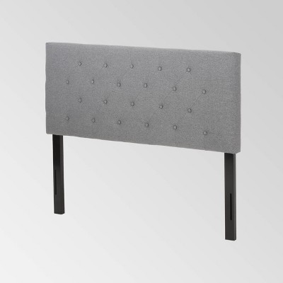 Queen/full Atterbury Contemporary Upholstered Headboard Charcoal Gray ...