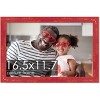 PosterPalooza | Shabby Chic Red Picture Frame - UV Acrylic, Backing Board, Hanging Hardware Included - 2 of 4