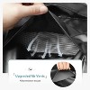 Round Fire Pit Cover for 22-32 Inch Fire Pit - Waterproof and Windproof, with Straps and Built-in Vents, 32 Dia x 13.5 H, Black, SHINESTAR - 4 of 4
