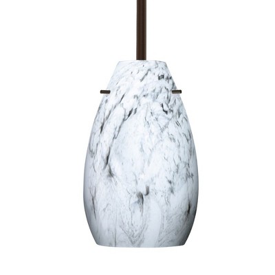 Besa Lighting Pera 9 1 - Light Pendant in  Bronze