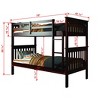 Donco Kids Savana Mission Twin Over Twin Cappuccino Bunkbed With Twin Trundle - 2 of 3