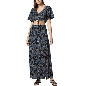 Sanctuary Clothing Womens 2 Piece Crop Top Floral Maxi Skirt - 1 of 1