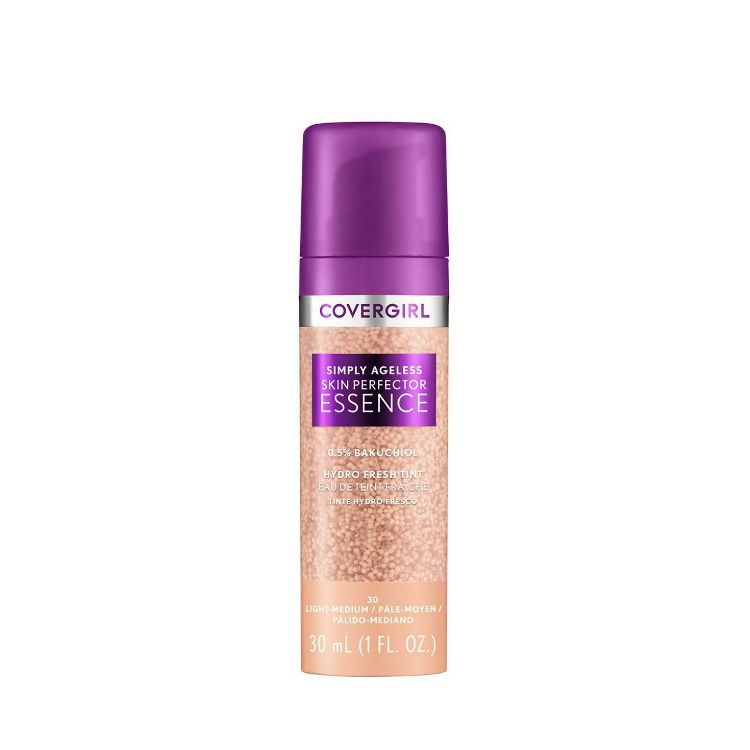 COVERGIRL Simply Ageless Skin Perfector Essence Vegan Foundation - 1 fl oz, 1 of 15