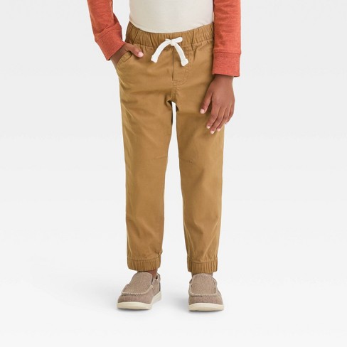 Toddler boy store khaki joggers