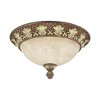 Livex Lighting Savannah 3 - Light Flush Mount in  Venetian Patina - 3 of 4