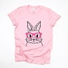 Simply Sage Market Bunny Face With Pink Glasses Short Sleeve Tee - 2 of 4