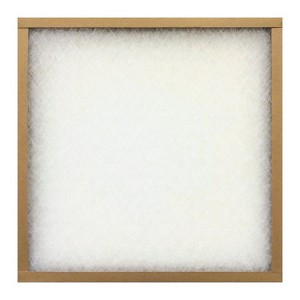 AAF Flanders EZ Flow II 12 in. W X 30 in. H X 1 in. D Fiberglass 4 MERV Air Filter (Pack of 12) - 1 of 1