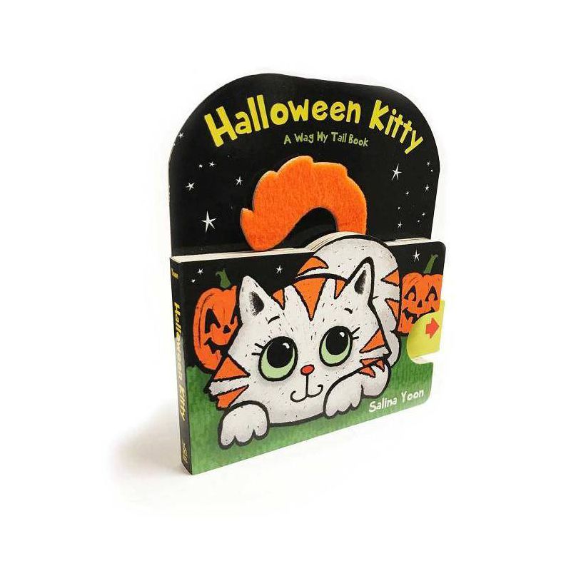 Halloween Kitty - (Wag My Tail Book) by  Salina Yoon (Board Book), 1 of 2