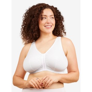 Leading Lady The Meryl - Cotton Front-Closure Comfort & Sleep Bra - 1 of 4