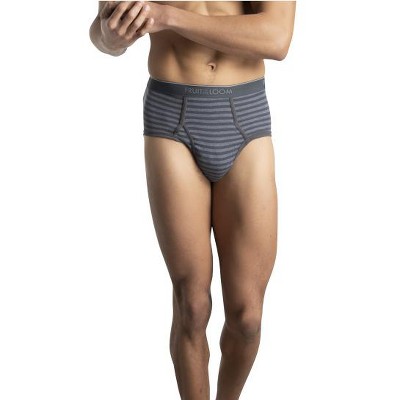 Fruit Of the Loom Men's Fashion Briefs,Stripe and Solid 6 Pack