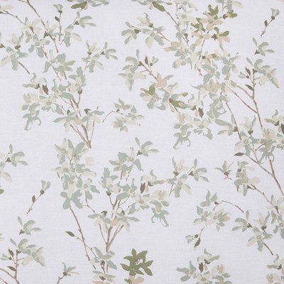 Lindy Green Floral Cotton Full/Queen Duvet Cover Set