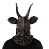 Morris Costumes Adult General Sizing Goat Moving Mouth Overhead Halloween Costume Mask - Gray One Size - 2 of 4