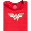 DC Comics Justice League Wonder Woman Girls Costume Dress Leggings and Headband 3 Piece Set Little Kid to Big Kid - 3 of 4