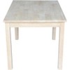 International Concepts Mission Juvenile Table, Unfinished - 3 of 4