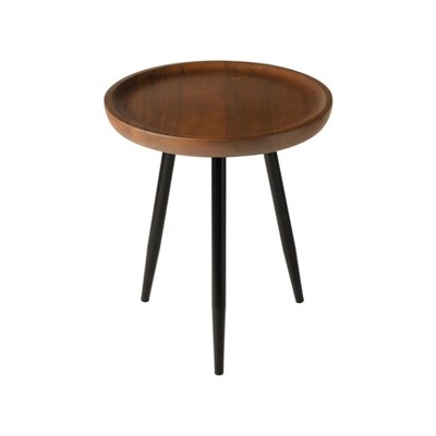MH London Dilan 18" Solid Wood and Metal Tripin Legs with Round Top