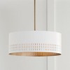 Capital Lighting Dash 3 - Light Pendant in  Aged Brass/White - 4 of 4