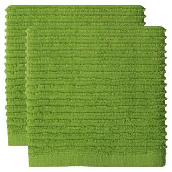 100% Cotton Flat Waffle Dish Cloths for Washing Dishes, 12x13, 4-Pack,  Sand T-fal Textiles