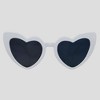 Anna-Kaci Active Women's Vibrant Heart-Shaped Fashion Sunglasses UV400 Protection - 2 of 4