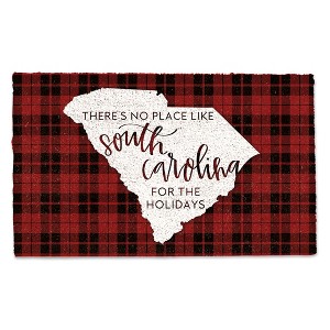 Creative Products There's no Place like South Carolina for the Holidays 30 x 18 Door Mat - 1 of 1