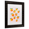 Trademark Fine Art - Rebekah Ewer  Peach Groupings I Matted Framed Art - 3 of 4
