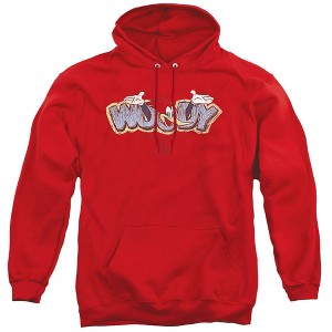 Woody Woodpecker Sketchy Bird Adult Pull-Over Hoodie - 1 of 4