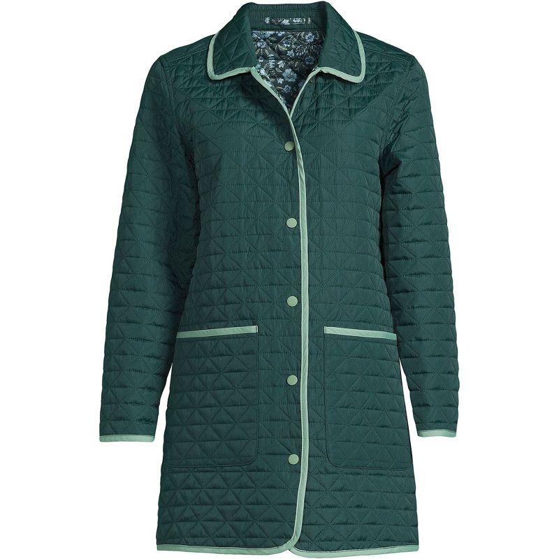 Lands' End Women's Insulated Reversible Barn Coat, 3 of 7