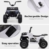 12V Kids Ride On Electric ATV, Ride Car Toy with Bluetooth Audio,High/Low Speed, LED Headlights, Battery Indicator & Radio, for Boys Girls 3-10 - 2 of 4