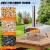 Acekool Wood-Fired Portable Pizza Oven in Stainless Steel for Outside - 2 of 4