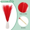 Unique Bargains Dried Plants Artificial Durable Small Fluffy Pampas Grass 7 Branches for Home, Office, Party 17.7 Inch - 2 of 4