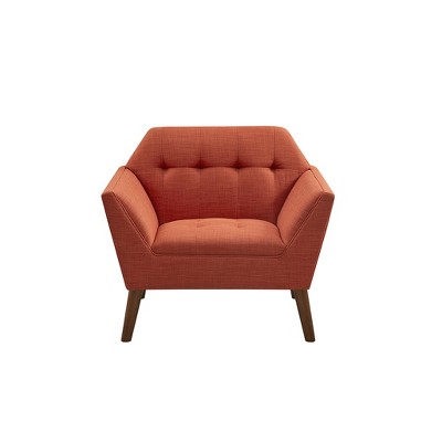 VYNXARIA Mid Century Modern lounge chair with arm support£¬Spice