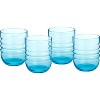 ARTLAND Old-Fashioned, Set of 4, Aqua, Double Glass - 2 of 2