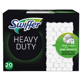 Swiffer Sweeper Heavy Duty Multi-Surface Dry Cloth Refills for Floor Sweeping and Cleaning - 20ct