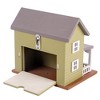 Vandue Outdoor Wooden Birdhouse - Victorian Moss Green - 4 of 4