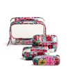 Vera Bradley Women's Outlet Clear 4 Piece Cosmetic Set - 2 of 2