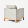 Woodland Hills Wood Base Chair Light Gray - Threshold™ designed with Studio McGee - image 4 of 4
