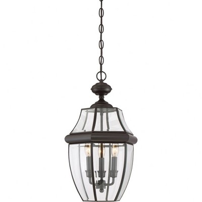 Quoizel Lighting Newbury 3 - Light Pendant in  Medici Bronze