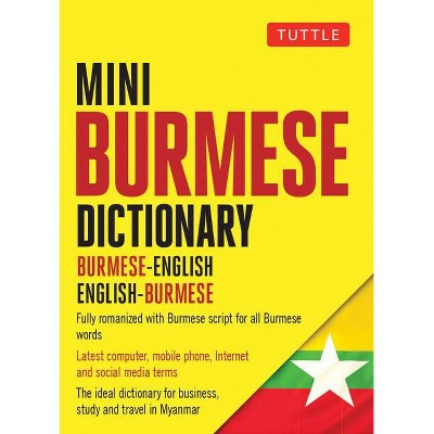 Mini Burmese Dictionary - (Tuttle Mini Dictionary) by  Aung Kyaw Phyo (Paperback)