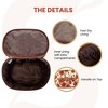 Signare USA Poppy Red Toiletry Vanity Bag - 4 of 4